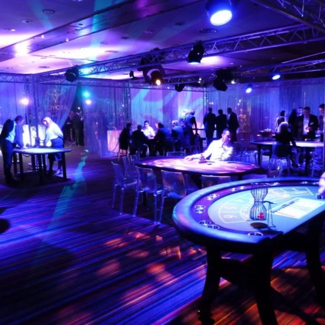 soirée entreprise animation casino nakité productions
