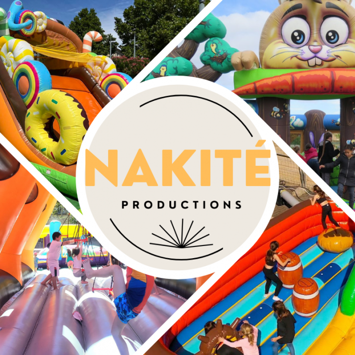 structure gonflable enfant nakité productions